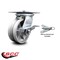 Service Caster 5 Inch V Groove Semi Steel Caster with Roller Bearing and Brake/Swivel Lock SCC SCC-35S520-VGR-SLB-BSL - alternate 2
